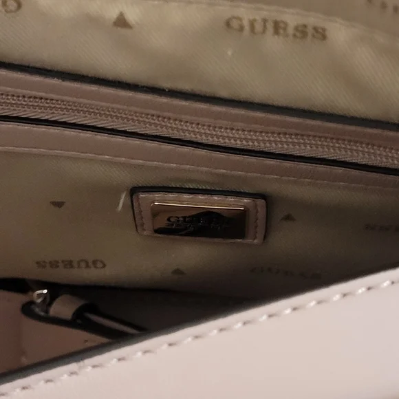 GUESS Pink Quilted Women's Bag - Picture 6 of 7